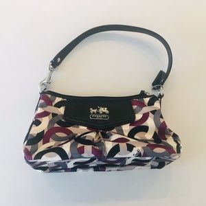 **COACH** Small Purple and Blue Bag